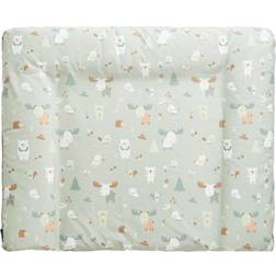 Alvi Fasciatoio con rivestimento in tessuto Baby Forest 70 x 85 cm verde