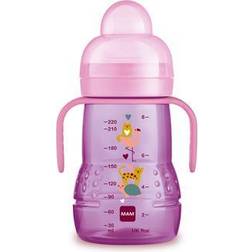 Mam Trainer drinkfles, 220 ml, S child pad Kleurrijk