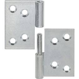 Vormann Aushebescharniere verzinkt 60 x 80 mm links