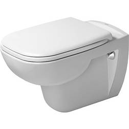 Duravit D-Code Wand-WC Tiefspüler Rimless 355 x 545 x 360 mm
