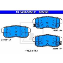 ATE 13046058562 Bremsbelagsatz Scheibenbremse