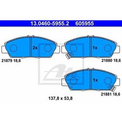ATE Bremsbelagsatz, Scheibenbremse Vorderachse 13.0460-5955.2