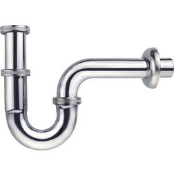 Cornat Röhrensiphon, Messing, 1 1/4" silberfarben