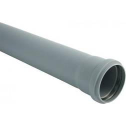 Marley Afløbsrør PP Grå 50 x 1000 mm