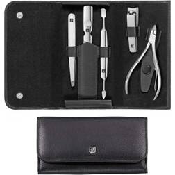 Zwilling Manicure Classic Inox snap fastener case, black, 5