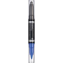 Manhattan Eyemazing Double Effect Eyeshadow & Liner #004 Cobalt Storm