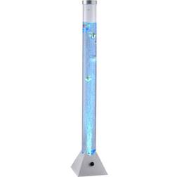 Paul Neuhaus Water Column Silver/Transparent/Clear Bedlampe 119.5cm