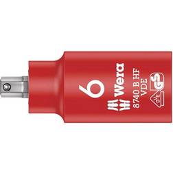 Wera Topnøgle Bit Indsats 6 mm 1 stk 3/8