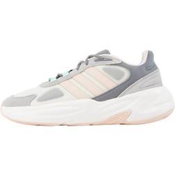 adidas Cloudfoam Lifestyle Running Shoes - Core White/Wonder Quartz/Pulse Mint Female