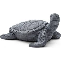 GlitzHome 22.75"L MgO Oversized Crawling Turtle Garden Statue