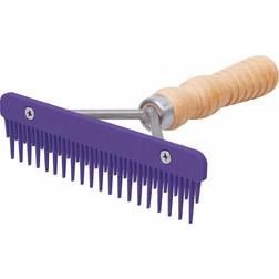 Weaver Mini Fluffer Livestock Comb with Wood Handle