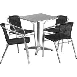 Flash Furniture Lila 23.5'' Square Patio Dining Set