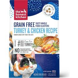 The Honest Kitchen The Honest Kitchen Whole Food Clusters Grain Free Turkey Chicken Dry Cat Bag