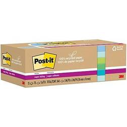 3M 100% Recycled Paper Super Sticky Notes