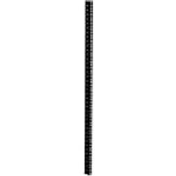 Adam Hall 61535 B Kraftfull Rack Rail Svart 20 Unit