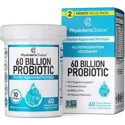 physician's choice 60 Billion Probiotic with Prebiotic Fiber Blend