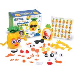 Learning Resources LER6375 Deluxe-Set Ananas „Große Gefühle“ sozio-emotionales Kleinkinder, Sensorik-Spielzeug für autistische Kinder, Sprachtherapie-Material, 50-teilig, ab 3 Jahren