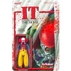 SUPER7 IT Pennywise (Blood Splatter) 3.75" Reaction Figure