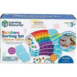 Learning Resources Rainbow Sorting Set Classroom Edition