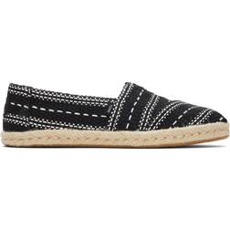 Toms Espadrilles Alpargata Rope 10019676 Black Chunky, Größe:38.5