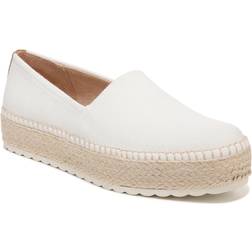 Dr. Scholl's Damen Sonnenstrahlen Slipper, weißes Leinen