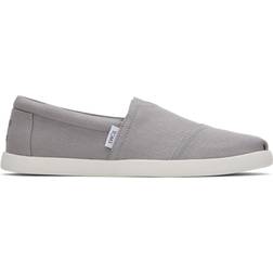 Toms Fwd Herren Recycelte Baumwolle Vegane Schlupf Auf Turnschuhe - Grau