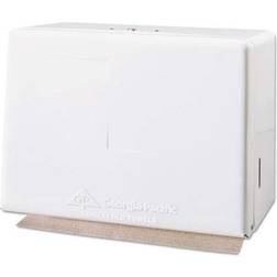 Georgia-Pacific Towel Dispenser White Metal Manual 500 Count Wall Mount 1