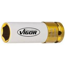 VIGOR V2473 Piezas insertables de llave de cubo Punta especial de destornillador