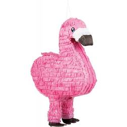 Boland 30921 – Pinata Flamingo, 55 x 39 cm, slag Pinata, fågel utan fyllning, dekoration, födelsedag, tema, partyspel, barn, kul