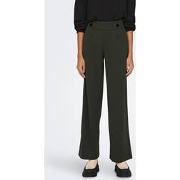 JdY Mid Waist Wide Leg Fit Trousers