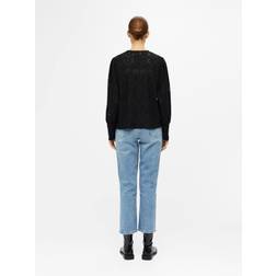 Object Feodora Long Sleeve - Schwarz