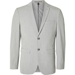 Selected Liam 2-Knopf Sakko mit Pattentaschen - Gris