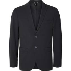 Selected Slim Fit 2-Knopf Sakko - Schwarz