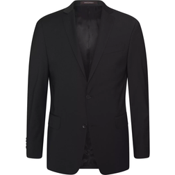 Oscar Jacobson Regular Fit Microstructure Blazer