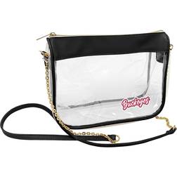 Logo Brands Ohio State Buckeyes Hype Stadium Crossbody Clear Bag