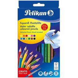 Pelikan 700672 Buntstifte Aquarell, 12 Stück