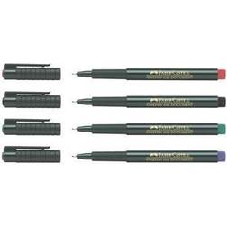 Faber-Castell 10x Fineliner »Finepen 1511« farbsortiert grün