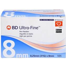 BD BD Ultra-Fine Pen-Nadeln 8 mm 31 G 0,25 mm
