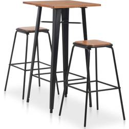 vidaXL 3-teiliges Bar-Set Bargruppe