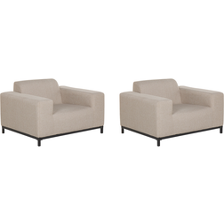 Beliani Beliani Set of 2 armchairs