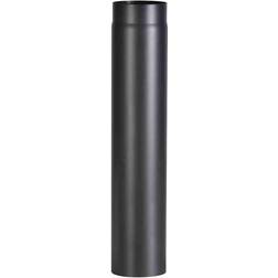 Firefix Ofenrohr 750mm,Ø150mm,sw Wandstärke 2 mm, schwarz