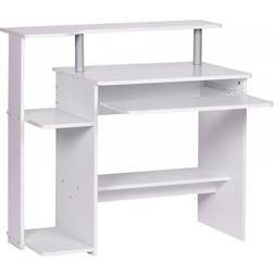 Wohnling Modern with Keyboard Pull-Out White Skrivebord 48x94cm