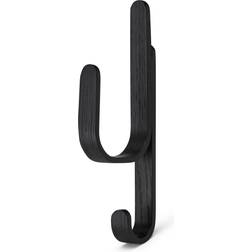 Cooee Design Woody Black Stained Oak Coat Hook 2cm