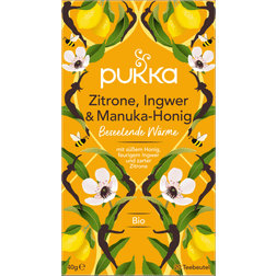 Pukka Tisana Con Limone, Zenzero e Miele di Manuka Bio - 20 pz