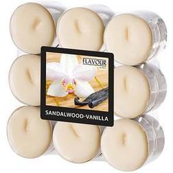 18 FLAVOUR GALA Teelichter elfenbein Sandelwood-Vanilla