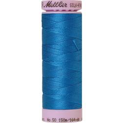 Mettler AMANN Nähgarn SILK_FINISH_COTTON Mediterranes Blau (0339) 150 m No.50