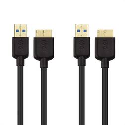 Matters 2-Pack Micro USB 3.0 Cable Micro Micro B