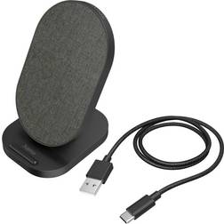 Hama Wireless charger 2000 mA QI-FC10S-Fab 00201685 Outputs Inductive charging standard Black