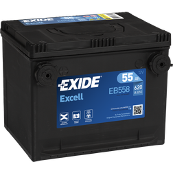 Exide Batteri Excell 12V 55Ah 620Aen