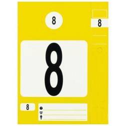 KS Tools Jeu de Portes-Clés Jaune Pack De 300